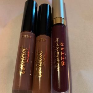Liquid Lipstick - Tarte (2) & Stilla